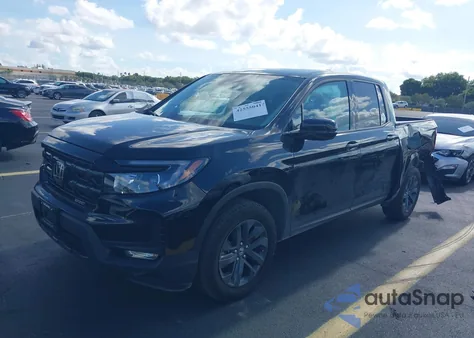 2024 Honda Ridgeline Sport from USA, damaged, VIN 5FPYK3F14RB027061